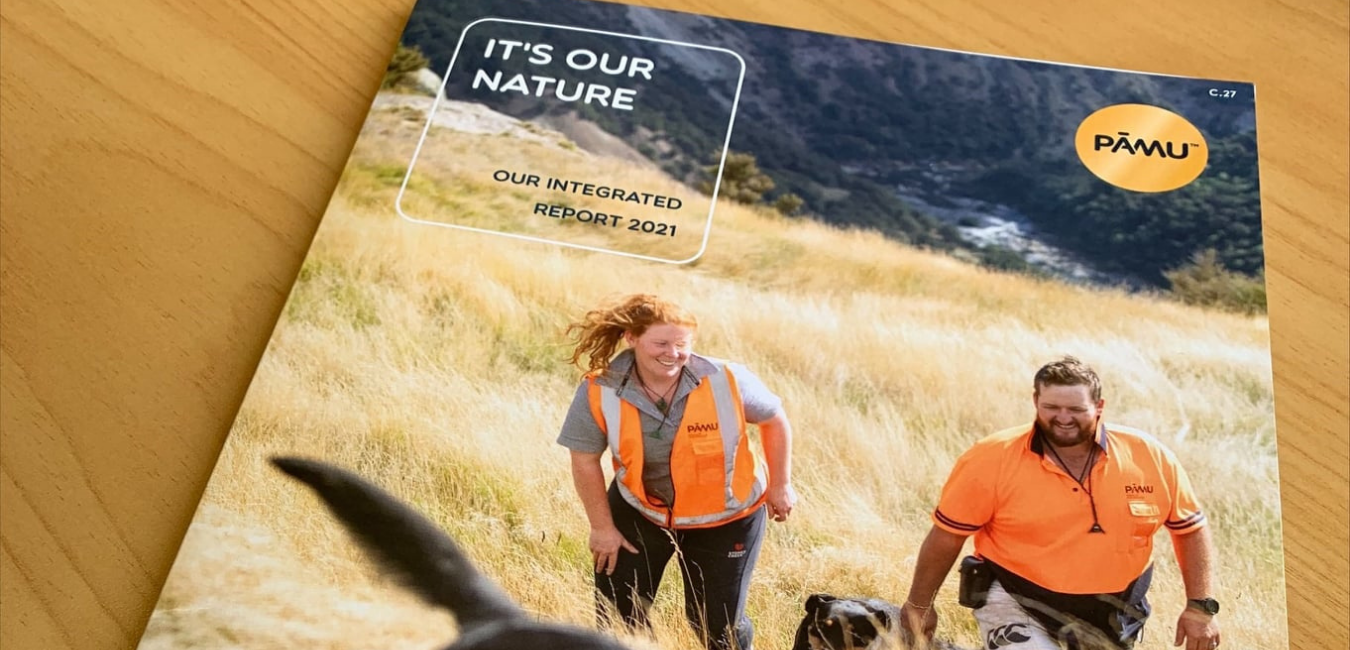 Pāmu has released its 2021 integrated Annual Report